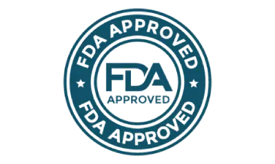 FDA registered facility badge